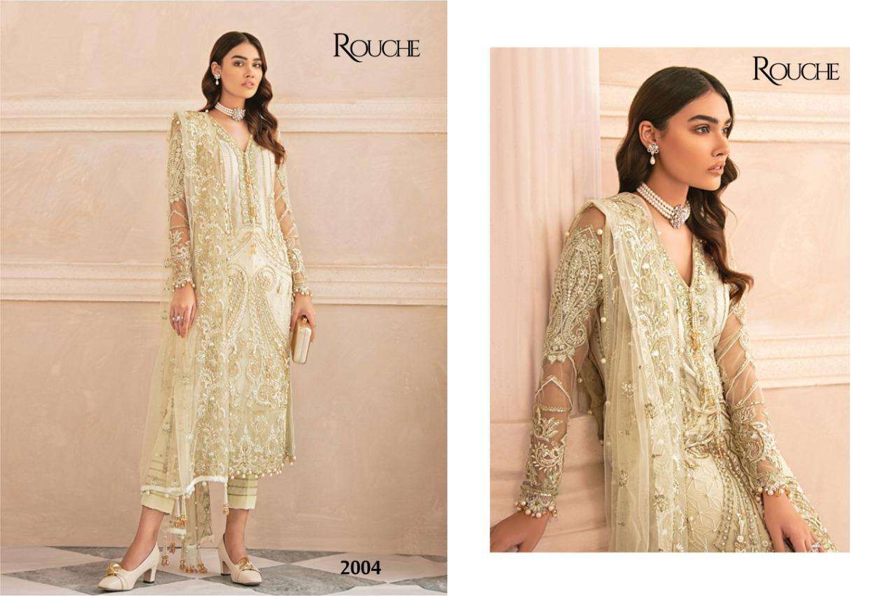 ROUCHE HIT DESIGNS VOL-2 BY ROUCHE BEAUTIFUL STYLISH PAKISATNI SUITS FANCY COLORFUL CASUAL WEAR & ETHNIC WEAR & READY TO WEAR FANCY DRESSES AT WHOLESALE PRICE