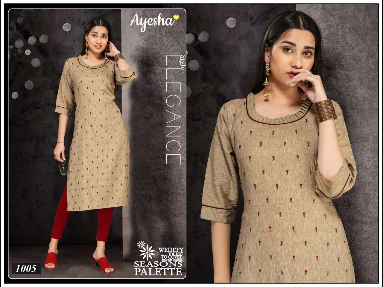 AISHWARYA BY AYESHA 1001 TO 1006 SERIES BEAUTIFUL STYLISH FANCY COLORFUL PARTY WEAR & OCCASIONAL WEAR LIQUID SEQUENCE WORK KURTIS AT WHOLESALE PRICE