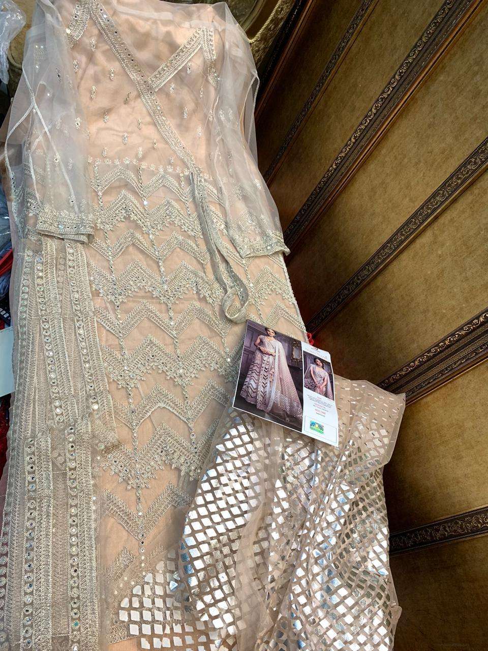 SOBIA NAZIR SPECIAL EDITION VOL-3 NX BY SHRADDHA DESIGNER BEAUTIFUL SUITS STYLISH FANCY COLORFUL PARTY WEAR & OCCASIONAL WEAR HEAVY BUTTERFLY NET WITH HEAVY WORK DRESSES AT WHOLESALE PRICE