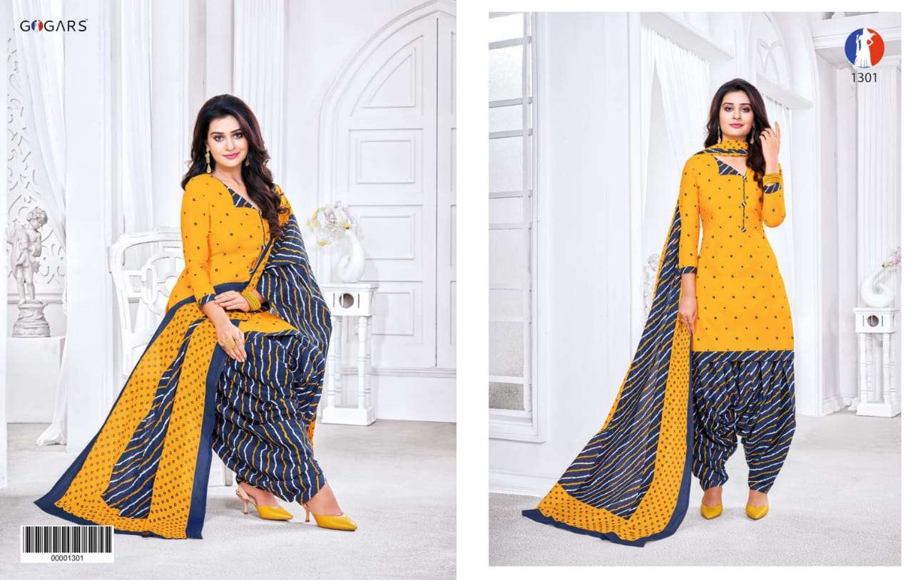 SAKHIYAAN VOL-3 BY GOGARS 1301 TO 1320 SERIES BEAUTIFUL SUITS STYLISH FANCY COLORFUL PARTY WEAR & OCCASIONAL WEAR PURE COTTON PRINTED DRESSES AT WHOLESALE PRICE