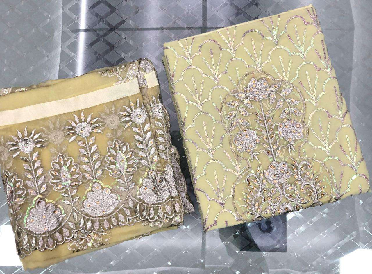 KILRUBA HIT DESIGN K-97 COLOURS BY KILRUBA K-97 TO K-97A SERIES PAKISTANI DESIGNER SUITS COLLECTION BEAUTIFUL STYLISH FANCY COLORFUL PARTY WEAR & OCCASIONAL WEAR GEORGETTE EMBROIDERY DRESSES AT WHOLESALE PRICE
