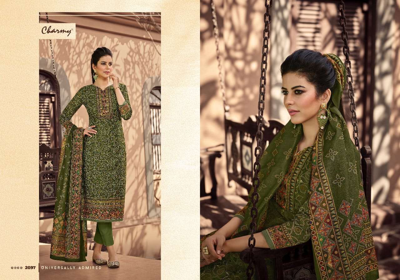 SYMPHONY BY MEERA TRENDZ 2091 TO 2098 SERIES BEAUTIFUL PAKISTANI SUITS COLORFUL STYLISH FANCY CASUAL WEAR & ETHNIC WEAR MODAL CHANDERI SILK EMBROIDERED DRESSES AT WHOLESALE PRICE