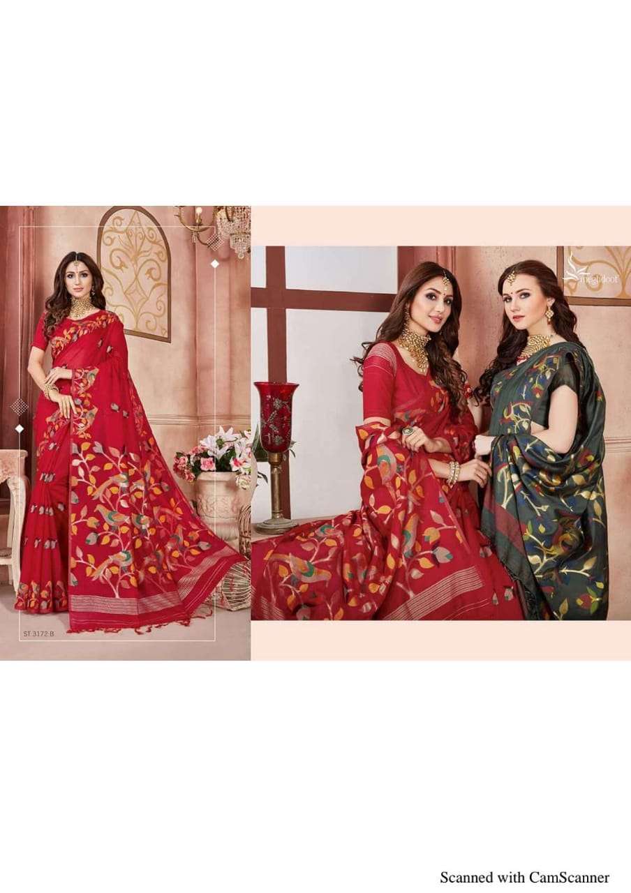 BLOSSOM BY MEGHDOOT INDIAN TRADITIONAL WEAR COLLECTION BEAUTIFUL STYLISH FANCY COLORFUL PARTY WEAR & OCCASIONAL WEAR FANCY SAREES AT WHOLESALE PRICE