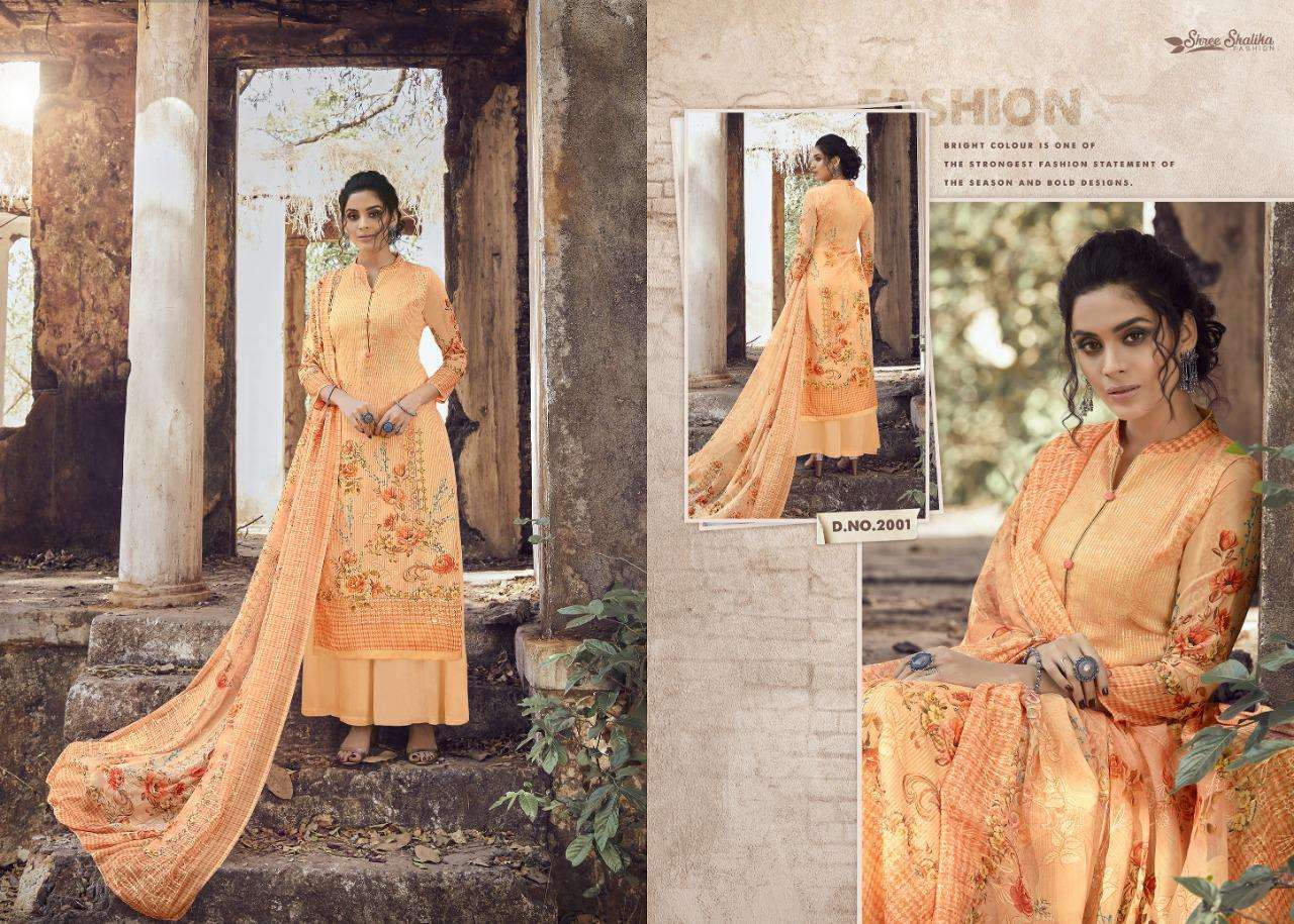 SHALIKA VOL-58 BY SHALIKA FASHION 2001 TO 2008 SERIES BEAUTIFUL SUITS STYLISH FANCY COLORFUL PARTY WEAR & OCCASIONAL WEAR PURE GEORGETTE DIGITAL PRINT DRESSES AT WHOLESALE PRICE