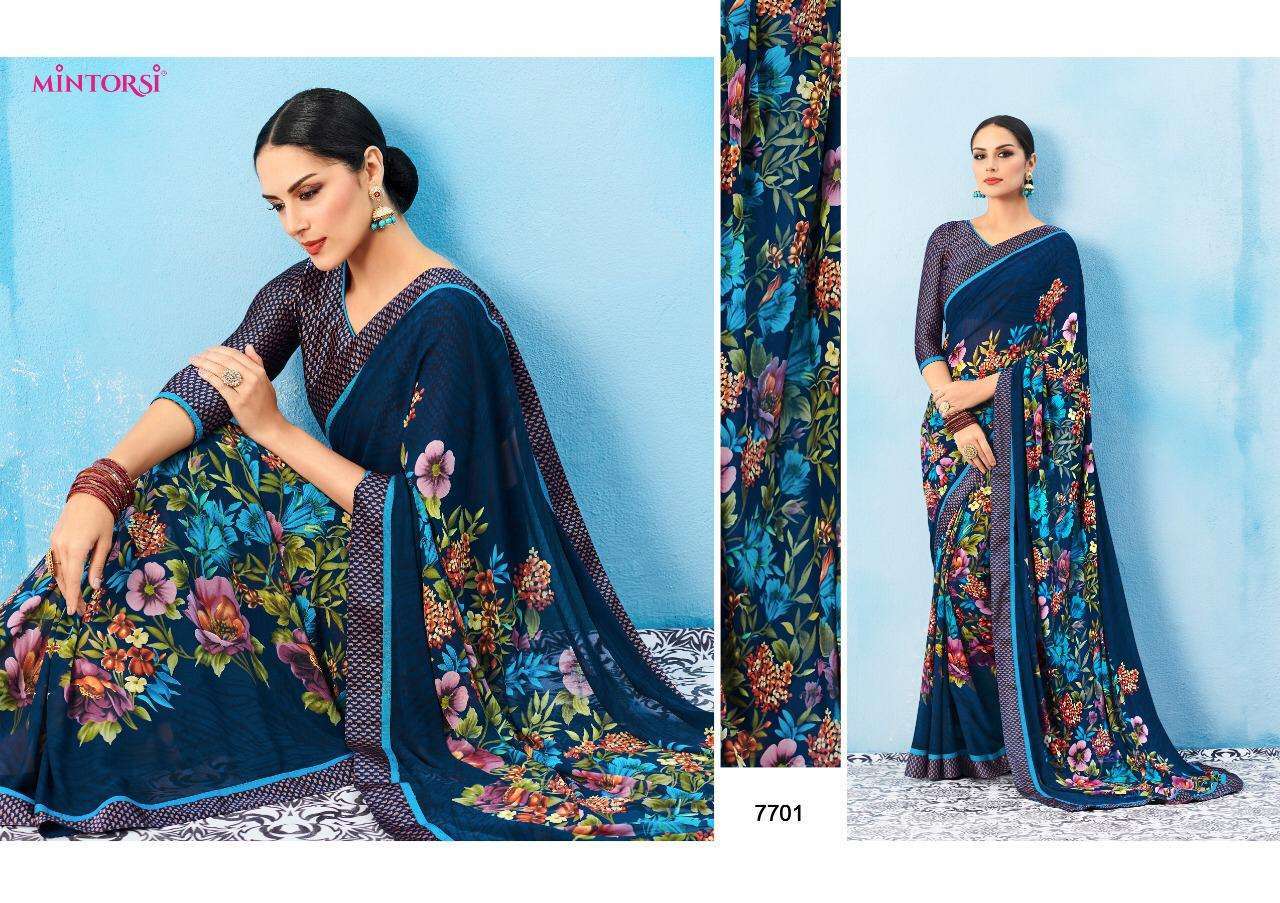 BEAUTY LOOK VOL-2 BY MINTORSI INDIAN TRADITIONAL WEAR COLLECTION BEAUTIFUL STYLISH FANCY COLORFUL PARTY WEAR & OCCASIONAL WEAR SOFT WEIGHTLESS SAREES AT WHOLESALE PRICE