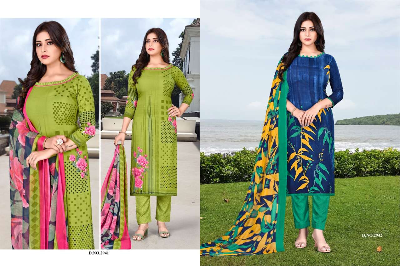 DESI GIRL VOL-20 BY VISHNU PRINTS 2937 TO 2948 SERIES BEAUTIFUL SUITS STYLISH FANCY COLORFUL PARTY WEAR & OCCASIONAL WEAR HEAVY CREPE PRINTED DRESSES AT WHOLESALE PRICE