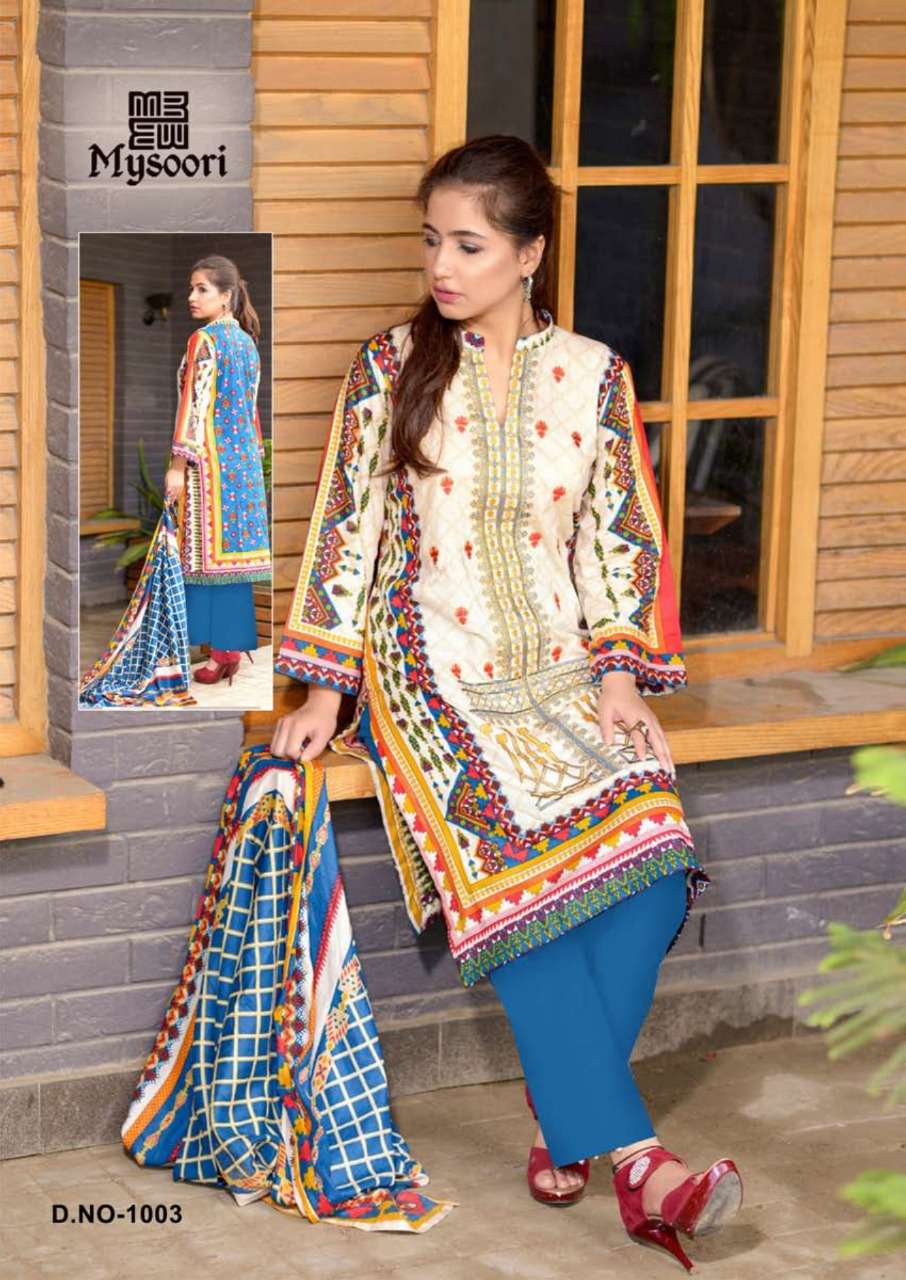 MAIRA HASAN NX BY MYSOORI 1001 TO 1006 SERIES BEAUTIFUL SUITS STYLISH COLORFUL FANCY CASUAL WEAR & ETHNIC WEAR PURE LAWN COTTON PRINTED DRESSES AT WHOLESALE PRICE
