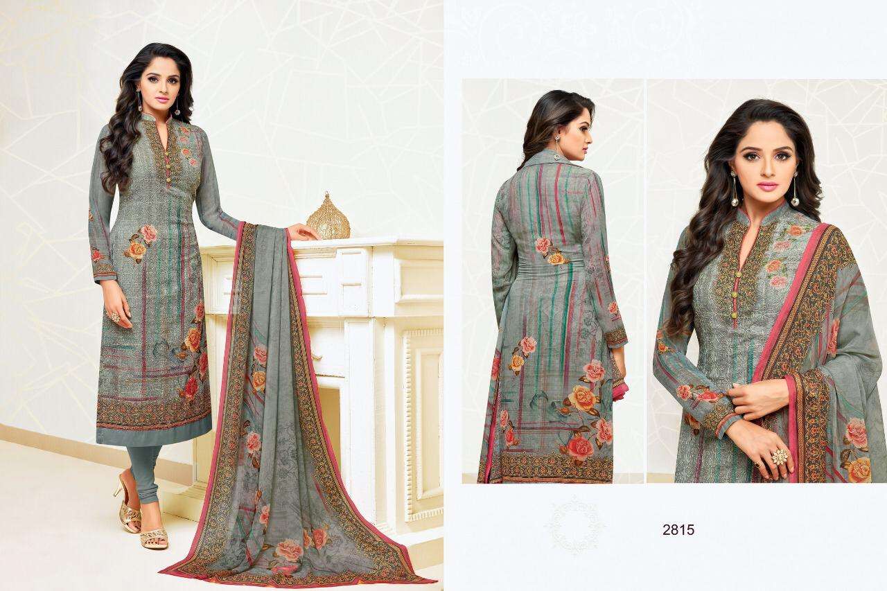 ZISA FLORA VOL-3 BY MEERA TRENDZ 2811 TO 28018 SERIES BEAUTIFUL WINTER COLLECTION SUITS STYLISH FANCY COLORFUL CASUAL WEAR & ETHNIC WEAR GEORGETTE WORK WITH DIGITAL PRINT DRESSES AT WHOLESALE PRICE