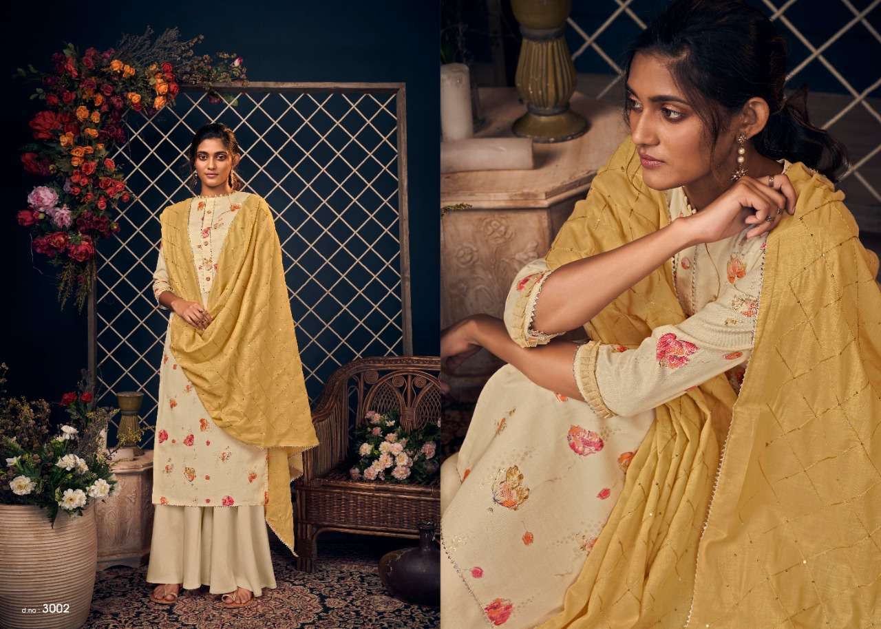 BLOSSOM BY MARIYUM ARTS 3001 TO 3008 SERIES BEAUTIFUL STYLISH SUITS FANCY COLORFUL CASUAL WEAR & ETHNIC WEAR & READY TO WEAR COTTON PRINT DRESSES AT WHOLESALE PRICE