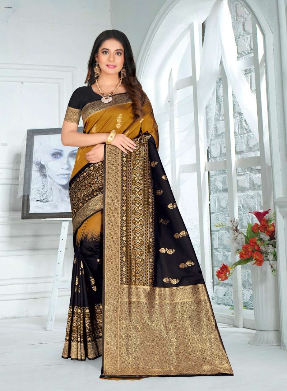 PUSHKAR BY INDIAN WOMEN 01 TO 08 SERIES INDIAN TRADITIONAL WEAR COLLECTION BEAUTIFUL STYLISH FANCY COLORFUL PARTY WEAR & OCCASIONAL WEAR DYES SILK SAREES AT WHOLESALE PRICE