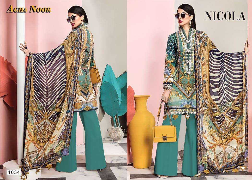 Agha noor fancy 2024 dresses 2018 with price