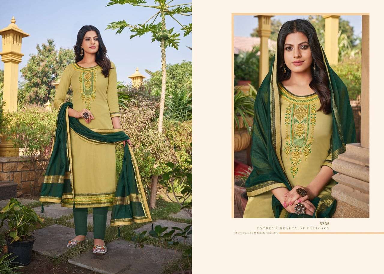 ZANKAR BY KESSI FABRICS 5731 TO 5738 SERIES BEAUTIFUL WINTER COLLECTION SUITS STYLISH FANCY COLORFUL CASUAL WEAR & ETHNIC WEAR JAM SILK WITH WORK DRESSES AT WHOLESALE PRICE