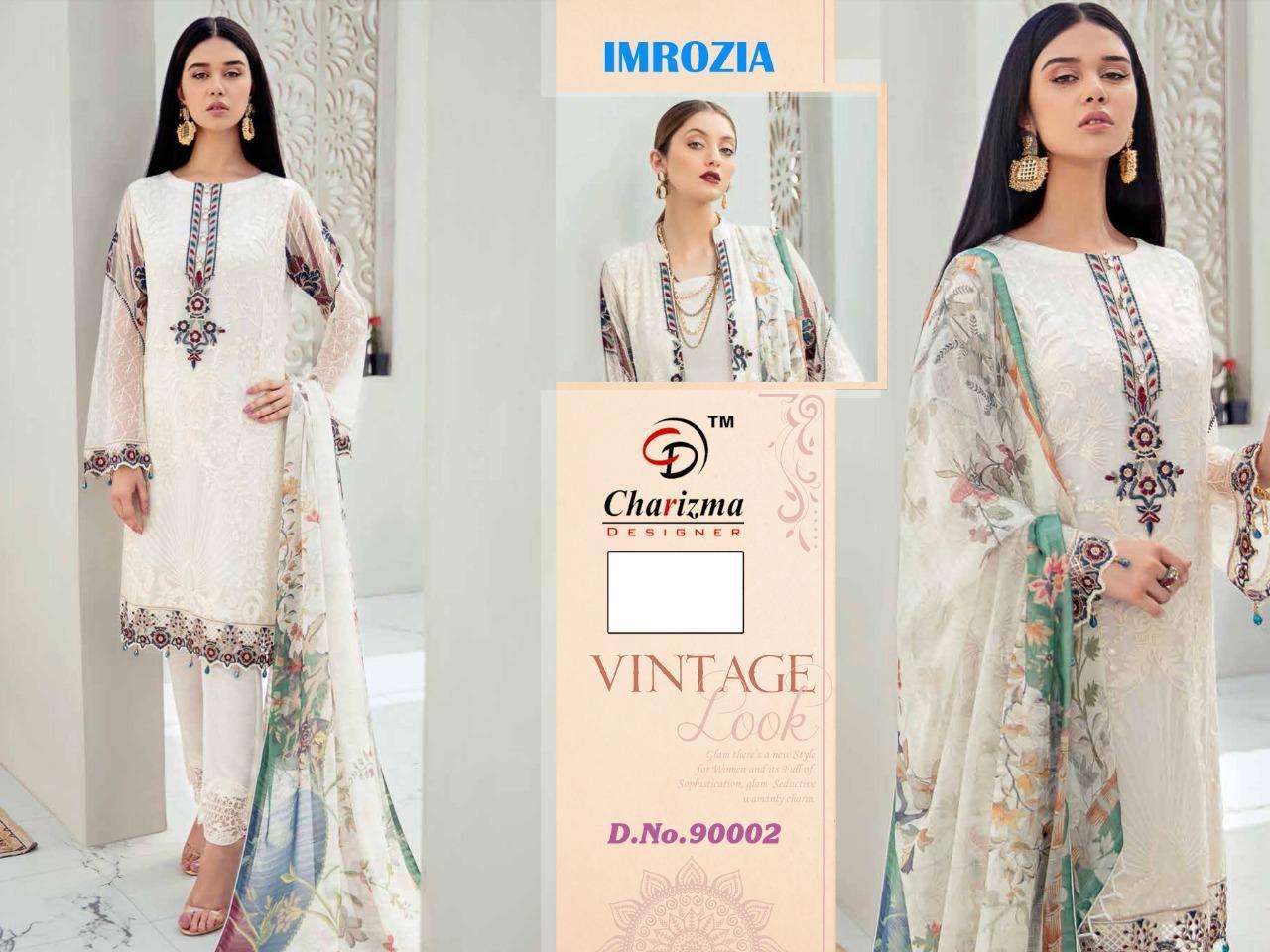 CHARIZMA HIT DESIGNS VOL-2 BY CHARIZMA DESIGNER PAKISTANI SUITS BEAUTIFUL FANCY COLORFUL STYLISH PARTY WEAR & OCCASIONAL WEAR GEORGETTE WITH EMBROIDERY DRESSES AT WHOLESALE PRICE