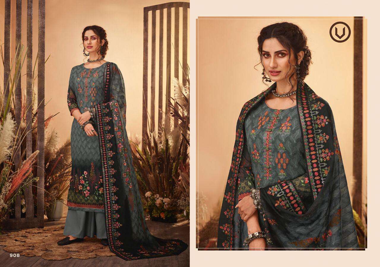 IBADAT VOL-7 BY VIVEK FASHION 901 TO 908 SERIES BEAUTIFUL STYLISH SHARARA SUITS FANCY COLORFUL CASUAL WEAR & ETHNIC WEAR & READY TO WEAR COTTON LAWN DIGITAL PRINTED DRESSES AT WHOLESALE PRICE