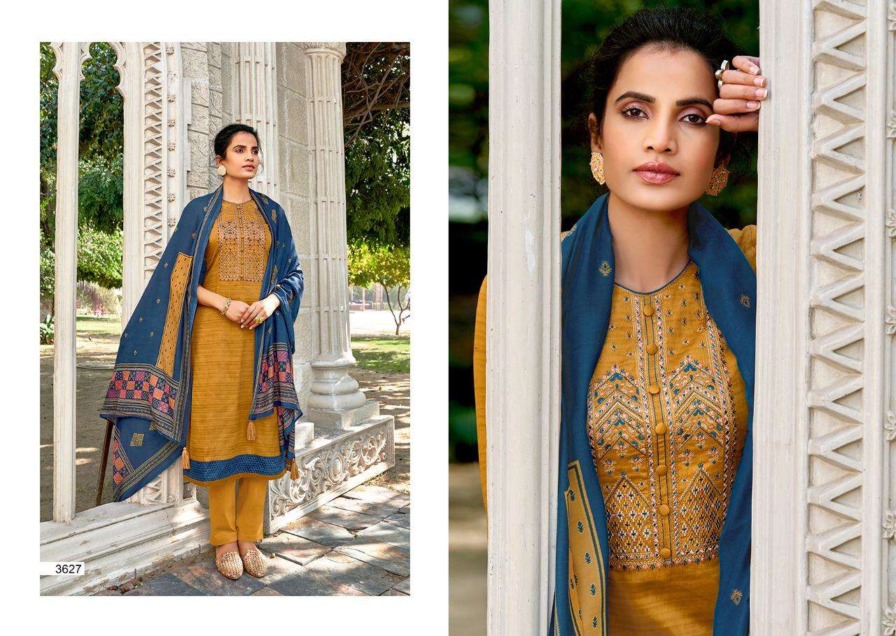 AALIYAH BY SANNA FASHION 3619 TO 3628 SERIES BEAUTIFUL STYLISH SHARARA SUITS FANCY COLORFUL CASUAL WEAR & ETHNIC WEAR & READY TO WEAR PURE JAM SILK PRINTED DRESSES AT WHOLESALE PRICE