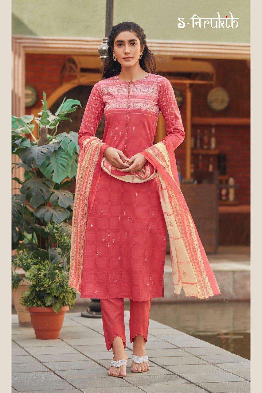 RUKHSAR BY S-NIRUKTH BEAUTIFUL STYLISH SHARARA SUITS FANCY COLORFUL CASUAL WEAR & ETHNIC WEAR & READY TO WEAR CAMBRIC PRINT DRESSES AT WHOLESALE PRICE