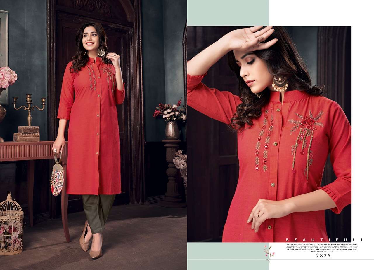 MARIA BY RANGOON 8321 TO 8328 SERIES DESIGNER STYLISH FANCY COLORFUL BEAUTIFUL PARTY WEAR & ETHNIC WEAR COLLECTION COTTON KURTIS WITH BOTTOM AT WHOLESALE PRICE