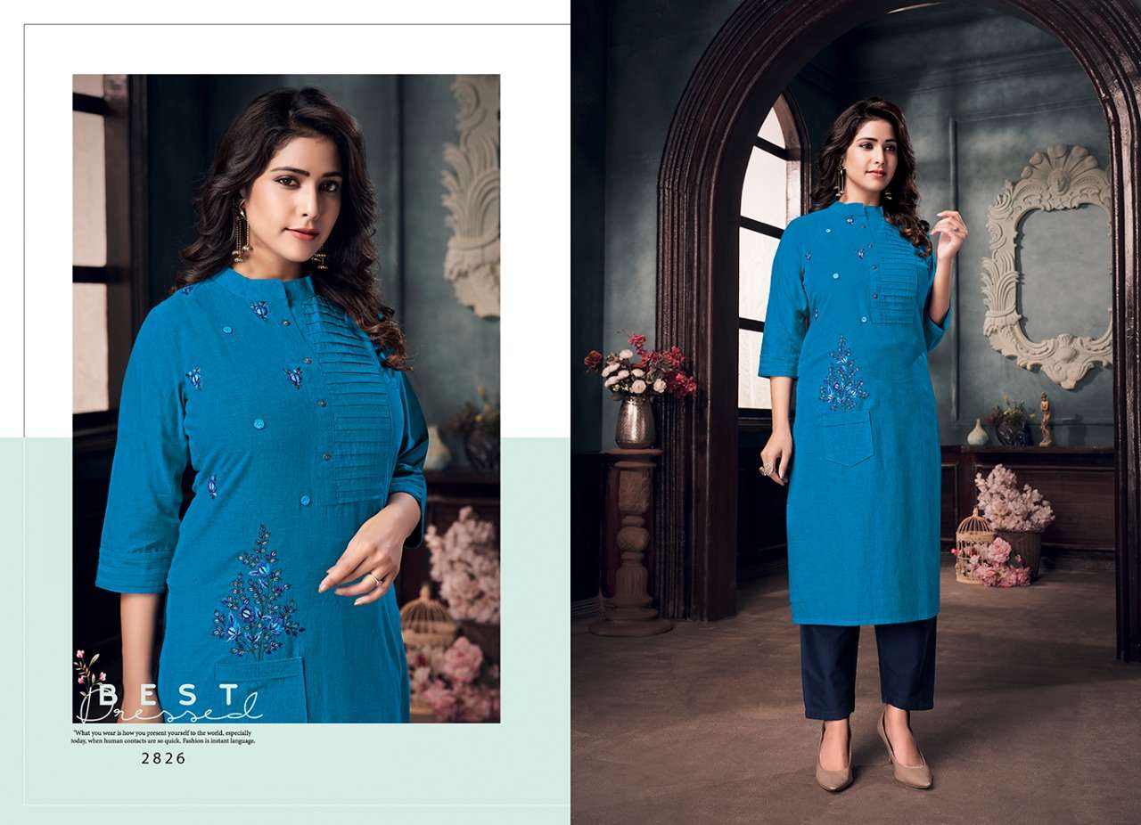 MARIA BY RANGOON 8321 TO 8328 SERIES DESIGNER STYLISH FANCY COLORFUL BEAUTIFUL PARTY WEAR & ETHNIC WEAR COLLECTION COTTON KURTIS WITH BOTTOM AT WHOLESALE PRICE