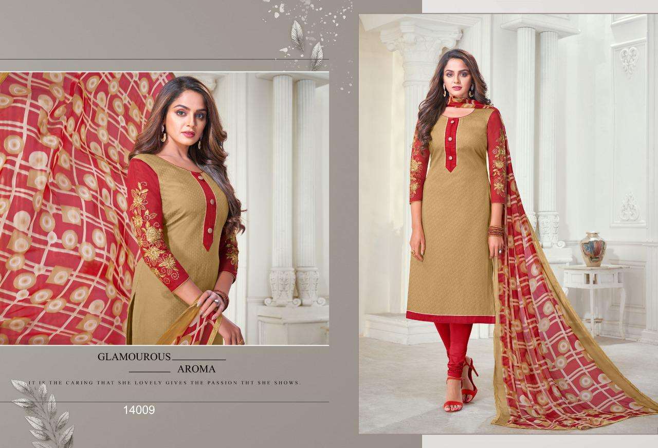 OSCAR VOL-14 BY SHAGUN LIFESTYLE 14001 TO 14016 SERIES BEAUTIFUL STYLISH SHARARA SUITS FANCY COLORFUL CASUAL WEAR & ETHNIC WEAR & READY TO WEAR SILK EMBROIDERED DRESSES AT WHOLESALE PRICE
