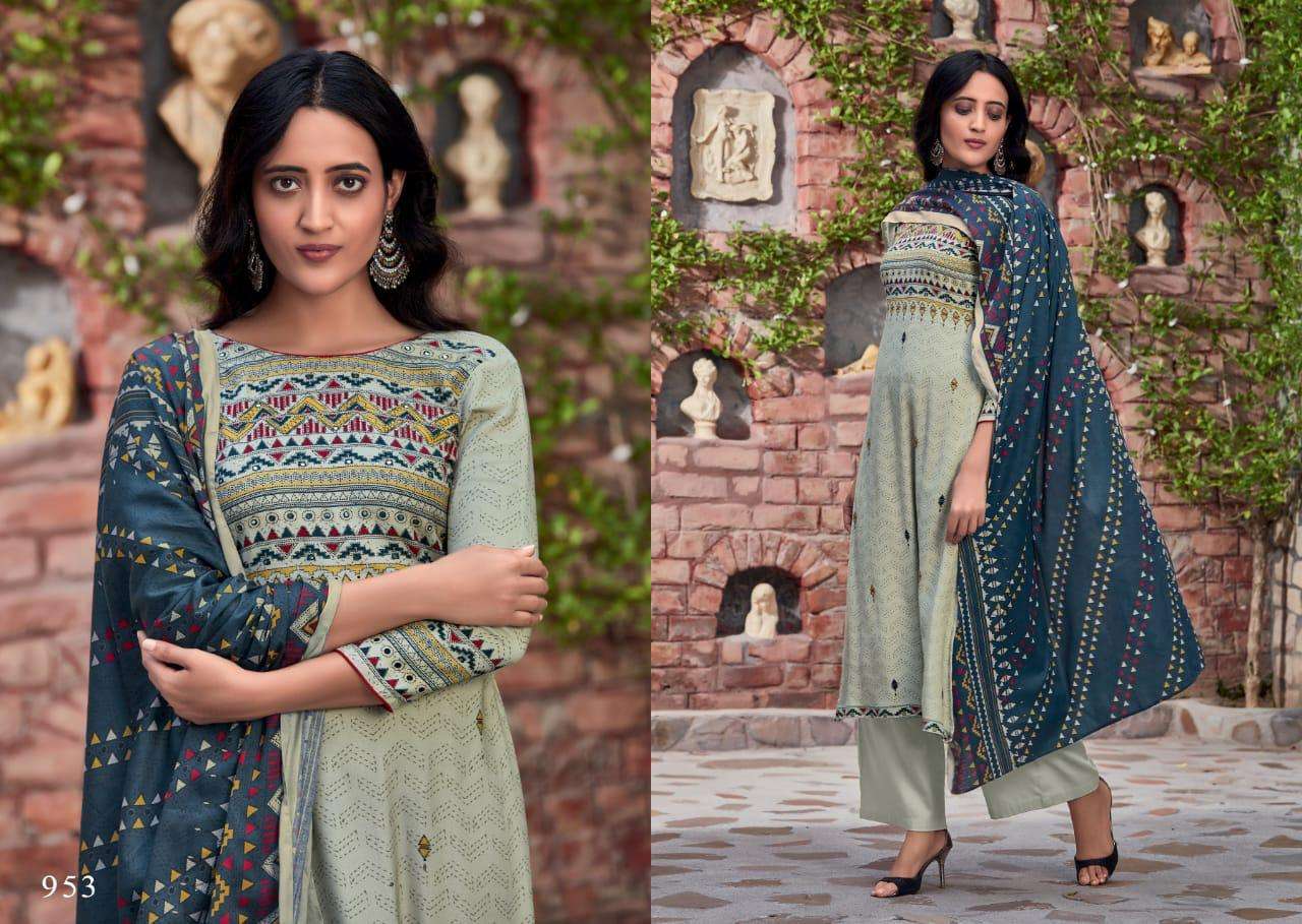 GULZAR BY S-NIRUKTH BEAUTIFUL SUITS COLORFUL STYLISH FANCY CASUAL WEAR & ETHNIC WEAR COTTON SATIN PRINT WITH WORK DRESSES AT WHOLESALE PRICE