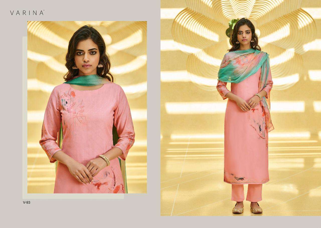 AILEEN BY VARINA 91 TO 98 SERIES BEAUTIFUL SUITS COLORFUL STYLISH FANCY CASUAL WEAR & ETHNIC WEAR COTTON SATIN DRESSES AT WHOLESALE PRICE