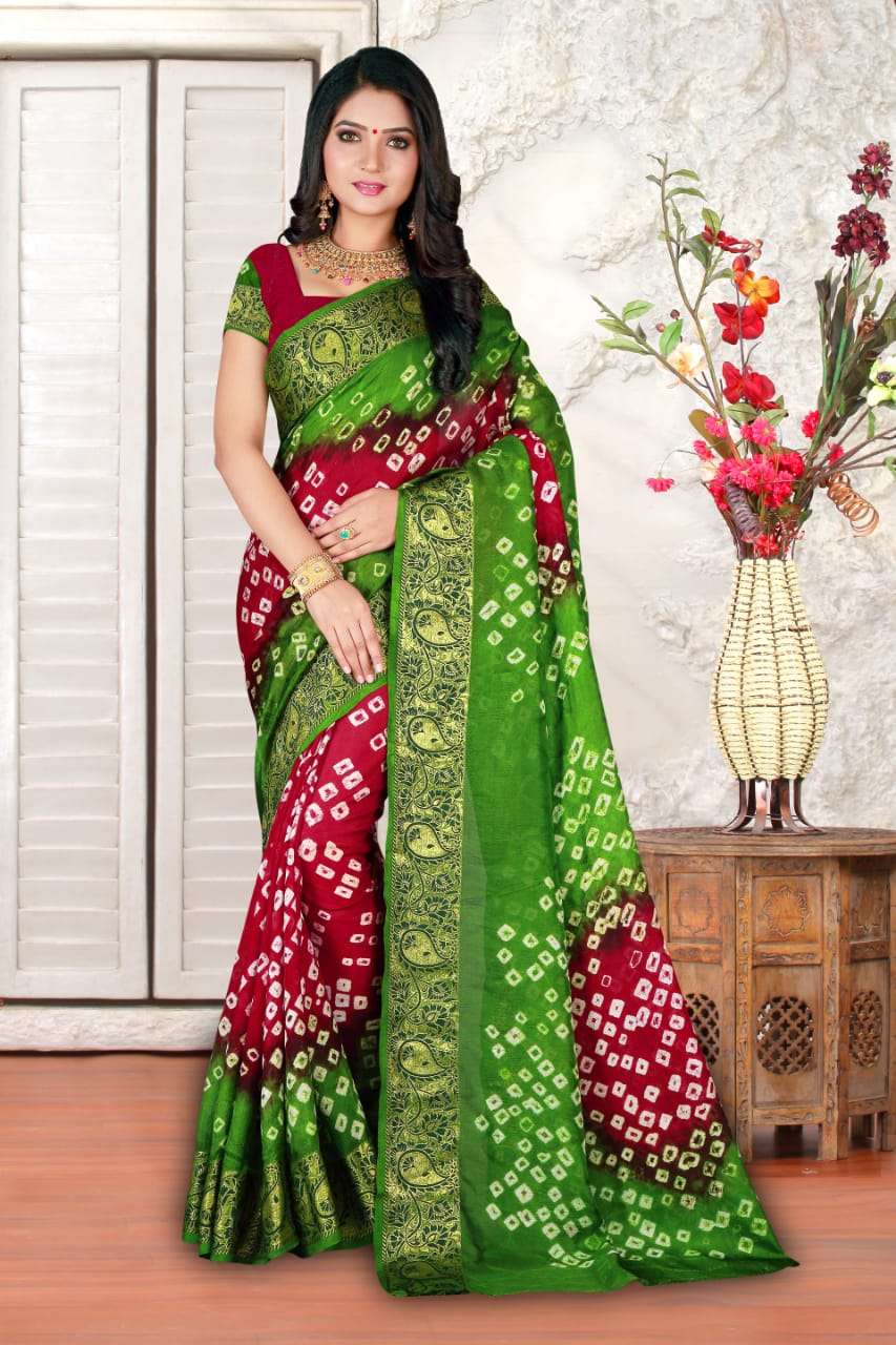 Bandhani sarees 2025 wholesale price