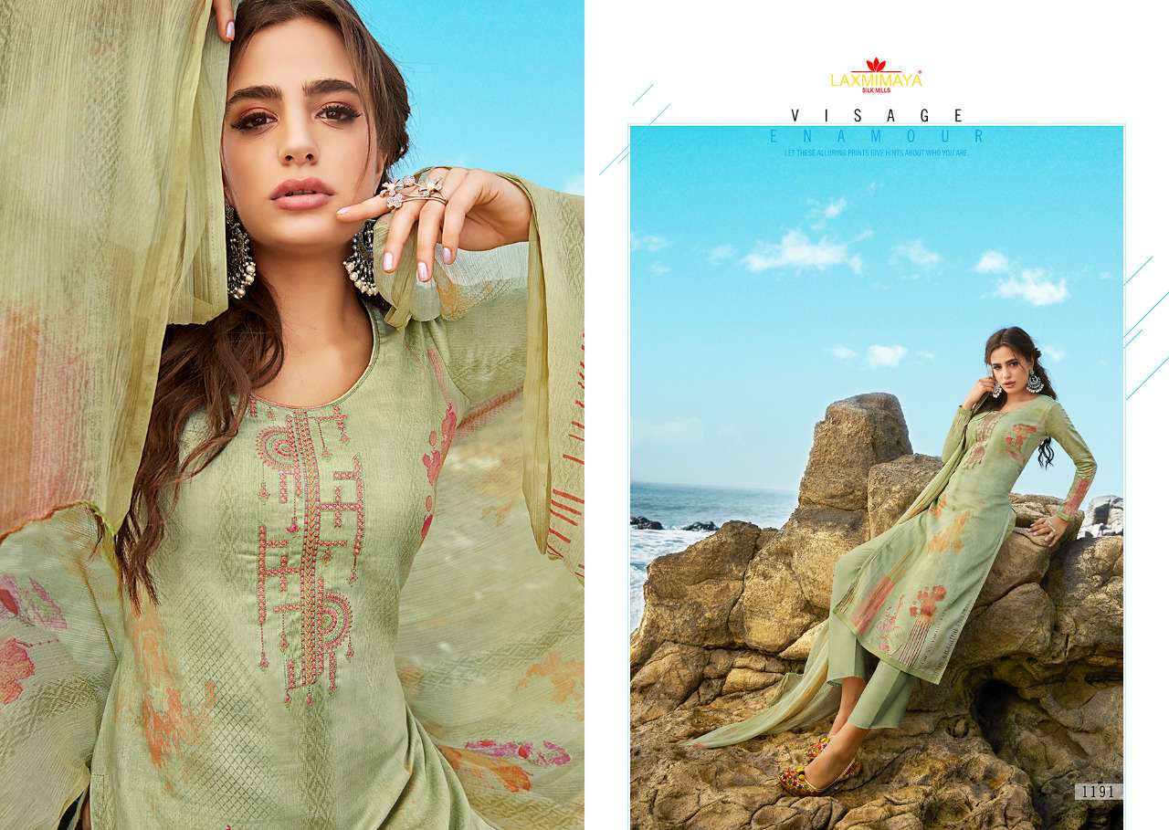 FALAK BY LAXMIMAYA SILK MILLS 1188 TO 1197 SERIES BEAUTIFUL STYLISH SHARARA SUITS FANCY COLORFUL CASUAL WEAR & ETHNIC WEAR & READY TO WEAR PURE JAM SILK DIGITAL PRINTED DRESSES AT WHOLESALE PRICE