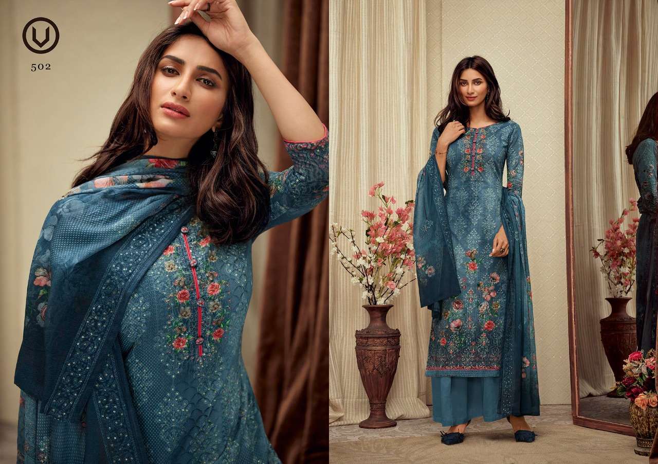 IBADAT VOL-6 BY VIVEK FASHION 501 TO 505 SERIES BEAUTIFUL STYLISH SHARARA SUITS FANCY COLORFUL CASUAL WEAR & ETHNIC WEAR & READY TO WEAR FANCY DRESSES AT WHOLESALE PRICE