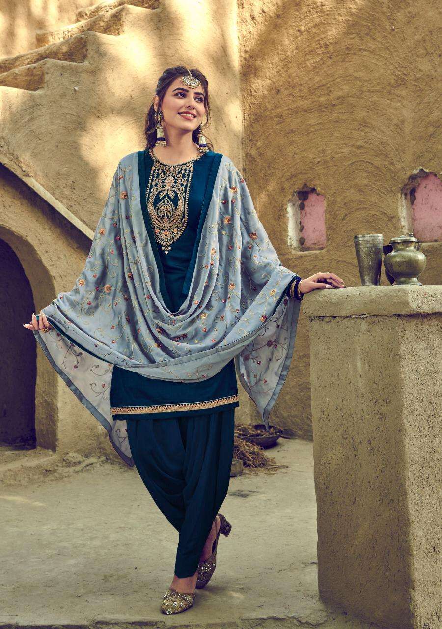 GAJBAN VOL-1 BY ZAVERI 01 TO 04 SERIES BEAUTIFUL SUITS COLORFUL STYLISH FANCY CASUAL WEAR & ETHNIC WEAR HEAVY JAM COTTON EMBROIDERED DRESSES AT WHOLESALE PRICE