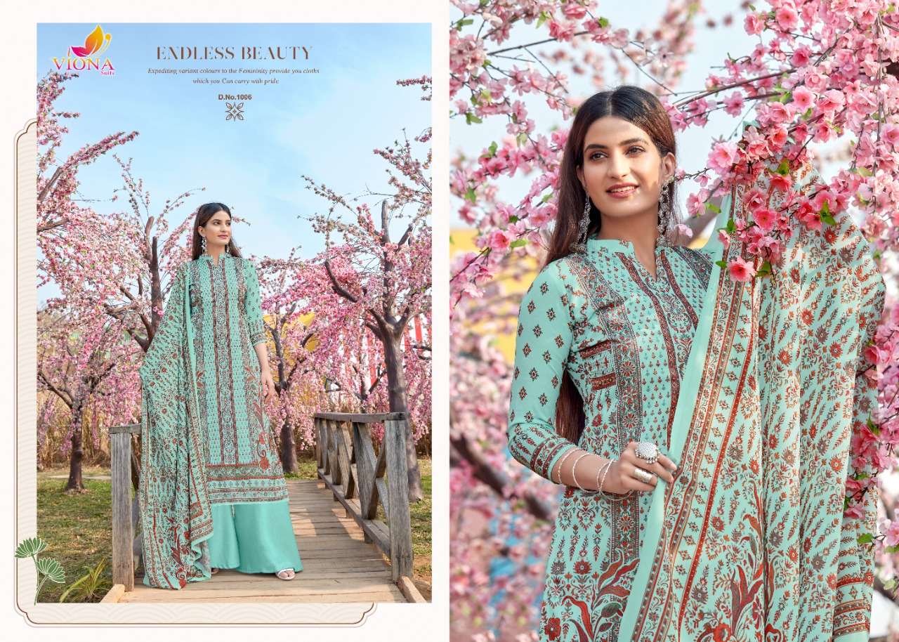 ADIVAH BY VIONA SUITS 1001 TO 1008 SERIES BEAUTIFUL SUITS COLORFUL STYLISH FANCY CASUAL WEAR & ETHNIC WEAR PURE POLY JAM COTTON DIGITAL PRINT DRESSES AT WHOLESALE PRICE