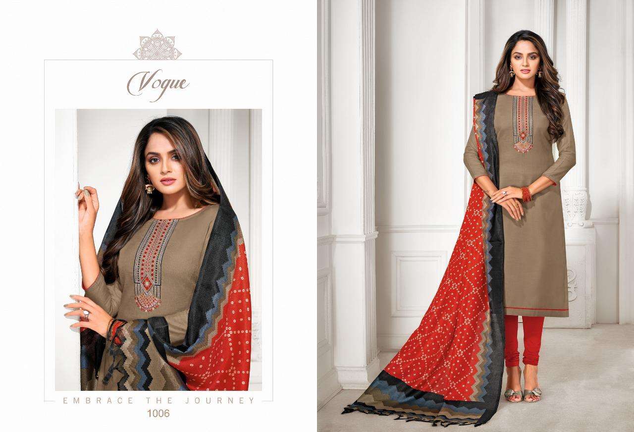 EPISODE BY SHAGUN LIFESTYLE 1001 TO 1012 SERIES BEAUTIFUL SUITS COLORFUL STYLISH FANCY CASUAL WEAR & ETHNIC WEAR SLUBBY COTTON DRESSES AT WHOLESALE PRICE