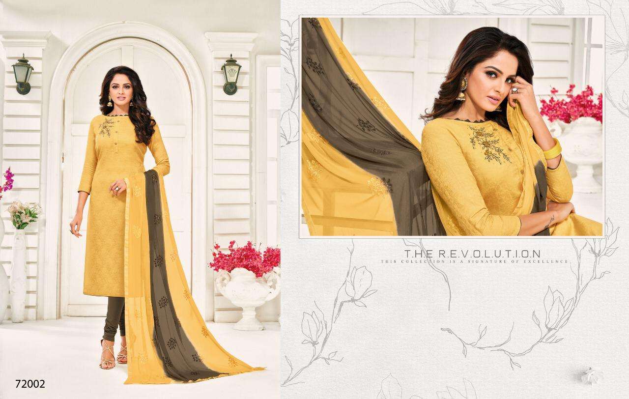 SOUL VOL-2 BY KAPIL TRENDS 72001 TO 72011 SERIES BEAUTIFUL SUITS COLORFUL STYLISH FANCY CASUAL WEAR & ETHNIC WEAR BOMBAY SATIN WITH WORK DRESSES AT WHOLESALE PRICE