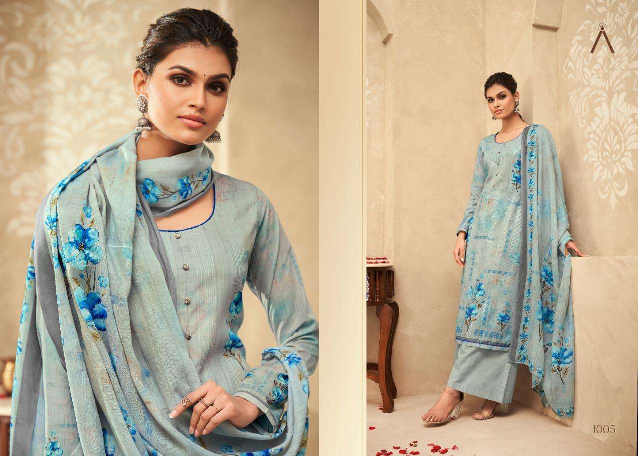 SAHELI BY ANIKA 1001 TO 1008 SERIES BEAUTIFUL SUITS COLORFUL STYLISH FANCY CASUAL WEAR & ETHNIC WEAR LAWN COTTON DIGITAL PRINT SEQUENCE WORK DRESSES AT WHOLESALE PRICE