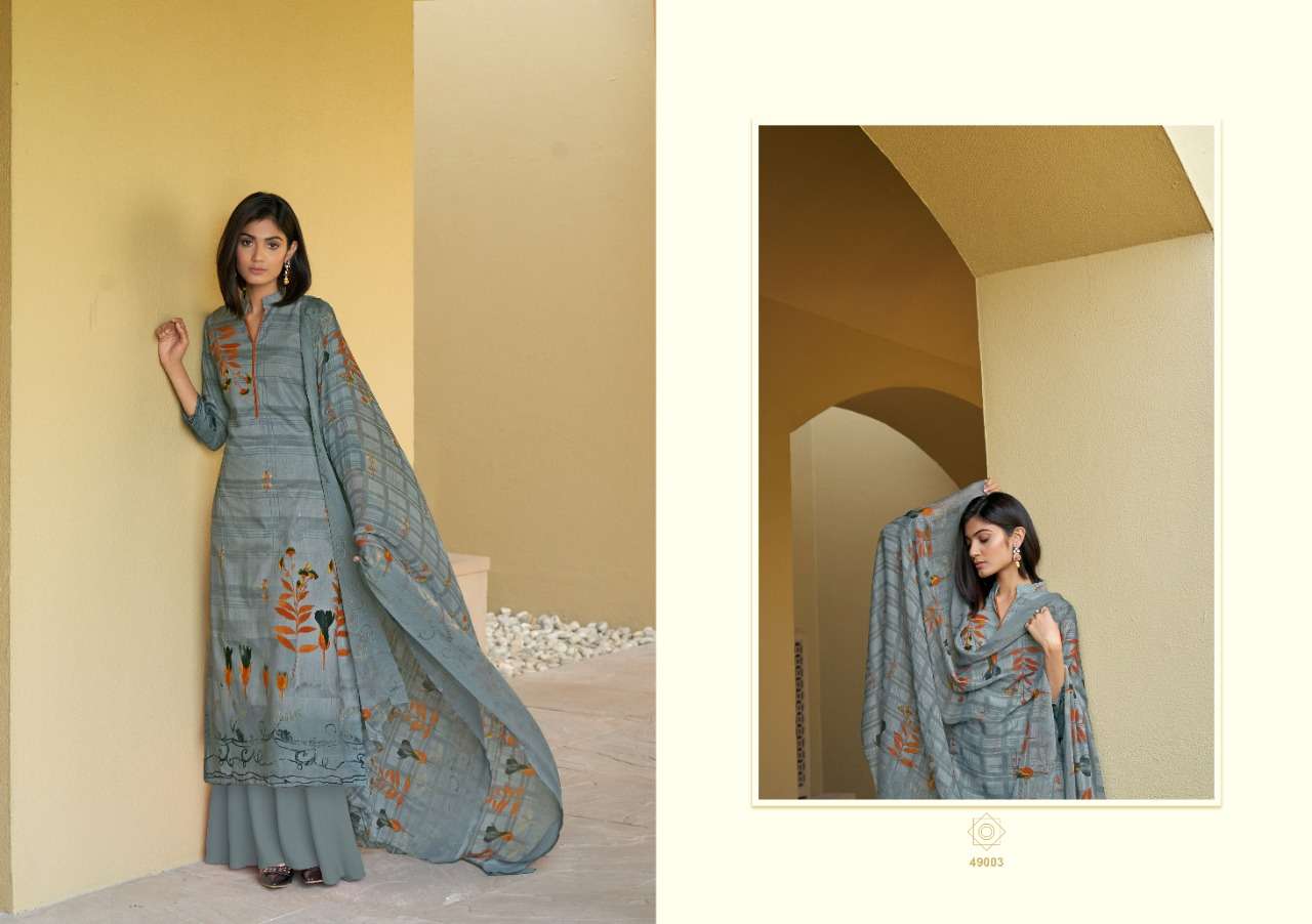 KABIL BY ANKIT TEXTILE 49001 TO 49010 SERIES BEAUTIFUL STYLISH SUITS FANCY COLORFUL CASUAL WEAR & ETHNIC WEAR & READY TO WEAR PURE CAMBRIC COTTON DIGITAL PRINTED DRESSES AT WHOLESALE PRICE