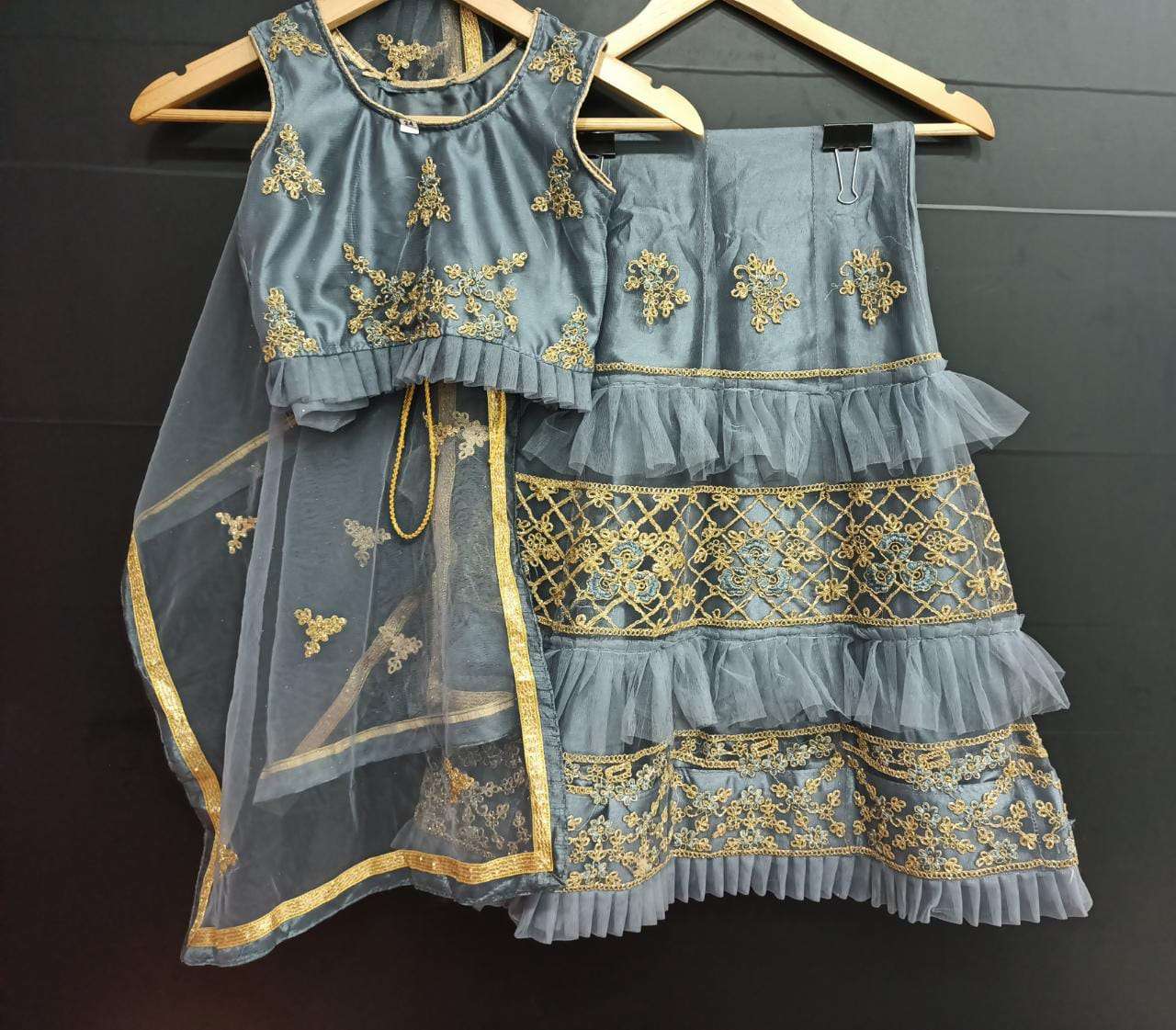 NET FRILL BY FASHID WHOLESALE 01 TO 20 SERIES BEAUTIFUL COLORFUL FANCY WEDDING COLLECTION OCCASIONAL WEAR & PARTY WEAR FRILL LEHENGAS AT WHOLESALE PRICE