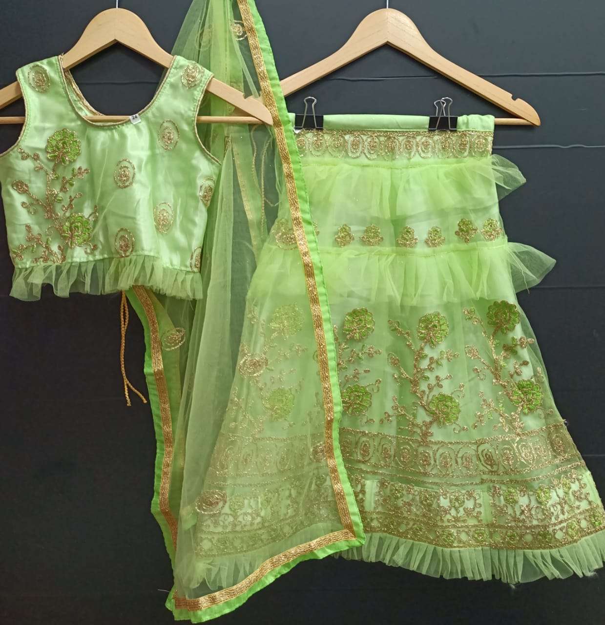 NET FRILL BY FASHID WHOLESALE 01 TO 20 SERIES BEAUTIFUL COLORFUL FANCY WEDDING COLLECTION OCCASIONAL WEAR & PARTY WEAR FRILL LEHENGAS AT WHOLESALE PRICE