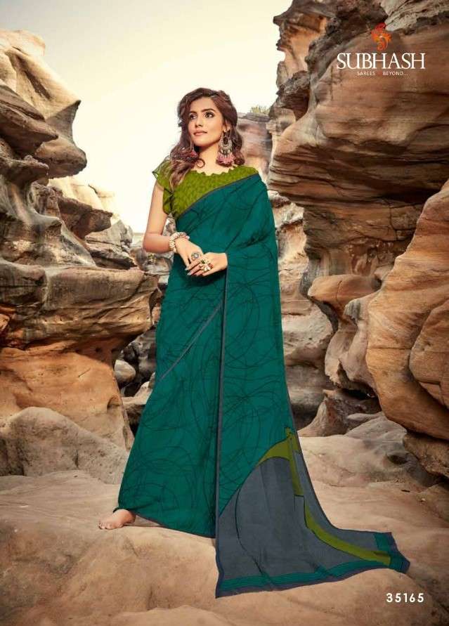 HOMEMAKER VOL-6 BY SUBHASH SAREES 35161 TO 35188 SERIES INDIAN TRADITIONAL WEAR COLLECTION BEAUTIFUL STYLISH FANCY COLORFUL PARTY WEAR & OCCASIONAL WEAR WEIGHTLESS GEORGETTE SAREES AT WHOLESALE PRICE