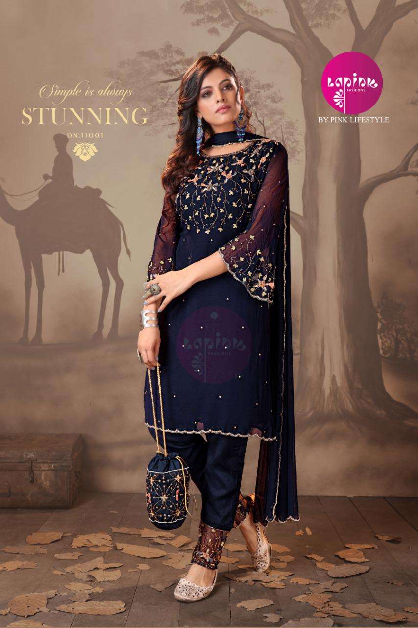 PINK LIFESTYLE BY LAPINK 11001 TO 11004 SERIES BEAUTIFUL SUITS COLORFUL STYLISH FANCY CASUAL WEAR & ETHNIC WEAR FANCY DRESSES AT WHOLESALE PRICE