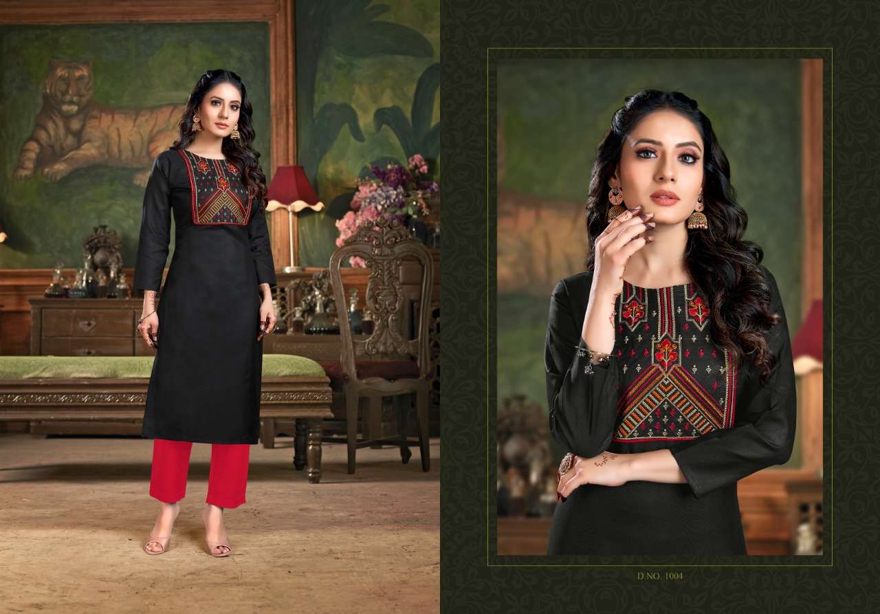 GANGOUR BY NITISHA NX 1001 TO 1008 SERIES DESIGNER BEAUTIFUL COLORFUL STYLISH FANCY CASUAL WEAR & ETHNIC WEAR & READY TO WEAR HEAVY SOFT COTTON SLUB KURTIS WITH BOTTOM AT WHOLESALE PRICE