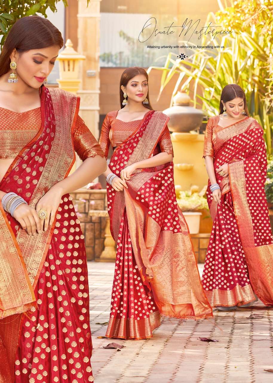 DIVYA BY RAJYOG 1001 TO 1006 SERIES INDIAN TRADITIONAL WEAR COLLECTION BEAUTIFUL STYLISH FANCY COLORFUL PARTY WEAR & OCCASIONAL WEAR SOFT SILK SAREES AT WHOLESALE PRICE