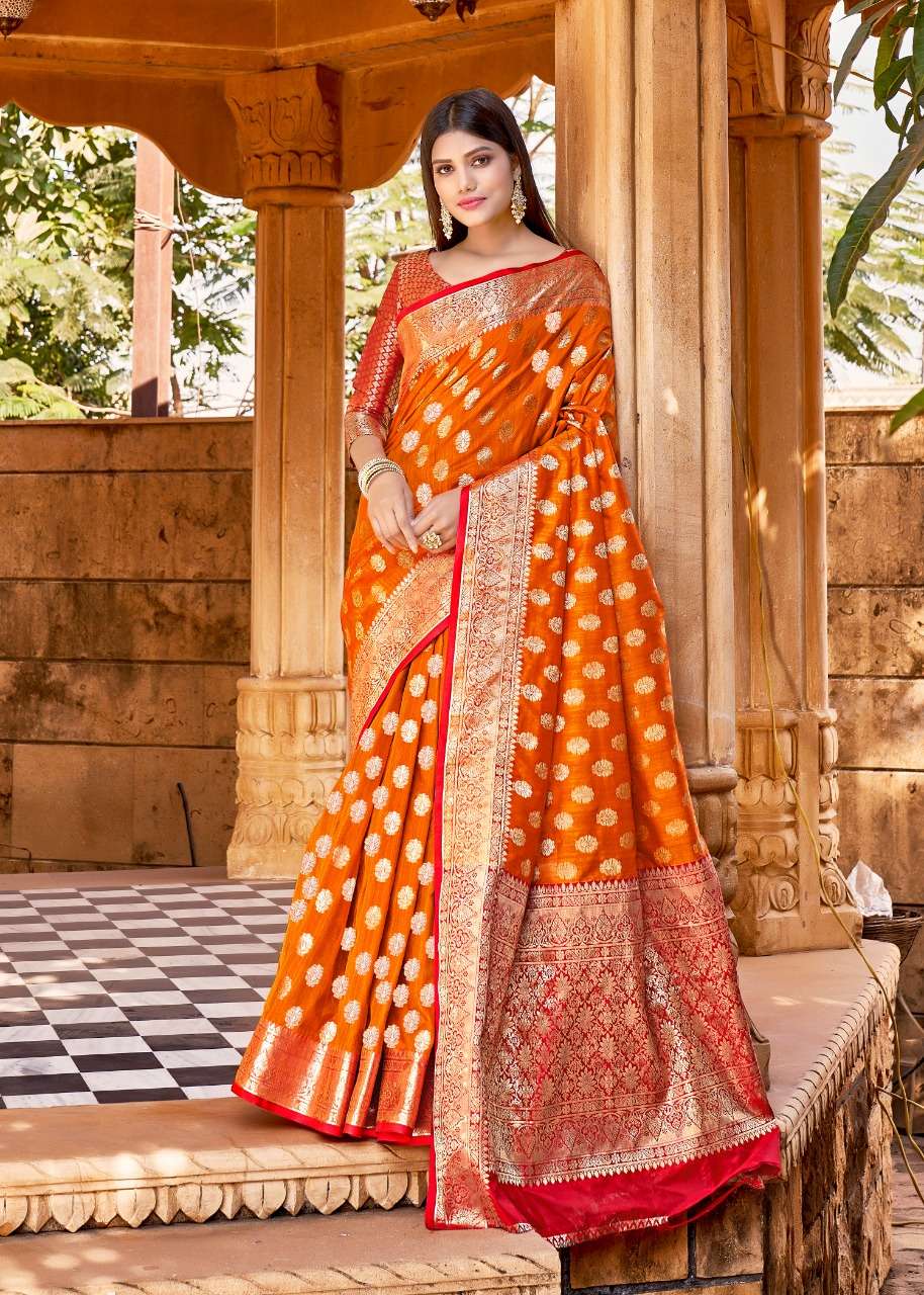 DIVYA BY RAJYOG 1001 TO 1006 SERIES INDIAN TRADITIONAL WEAR COLLECTION BEAUTIFUL STYLISH FANCY COLORFUL PARTY WEAR & OCCASIONAL WEAR SOFT SILK SAREES AT WHOLESALE PRICE