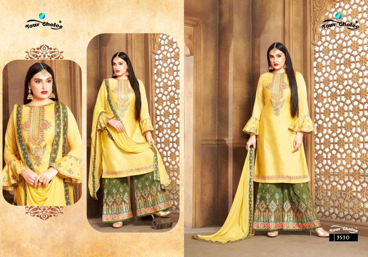 Cotton Sarara By Your Choice 3527 To 3530 Series Beautiful Stylish Sharara Suits Fancy Colorful Casual Wear & Ethnic Wear & Ready To Wear Jam Silk Cotton Dresses At Wholesale Price