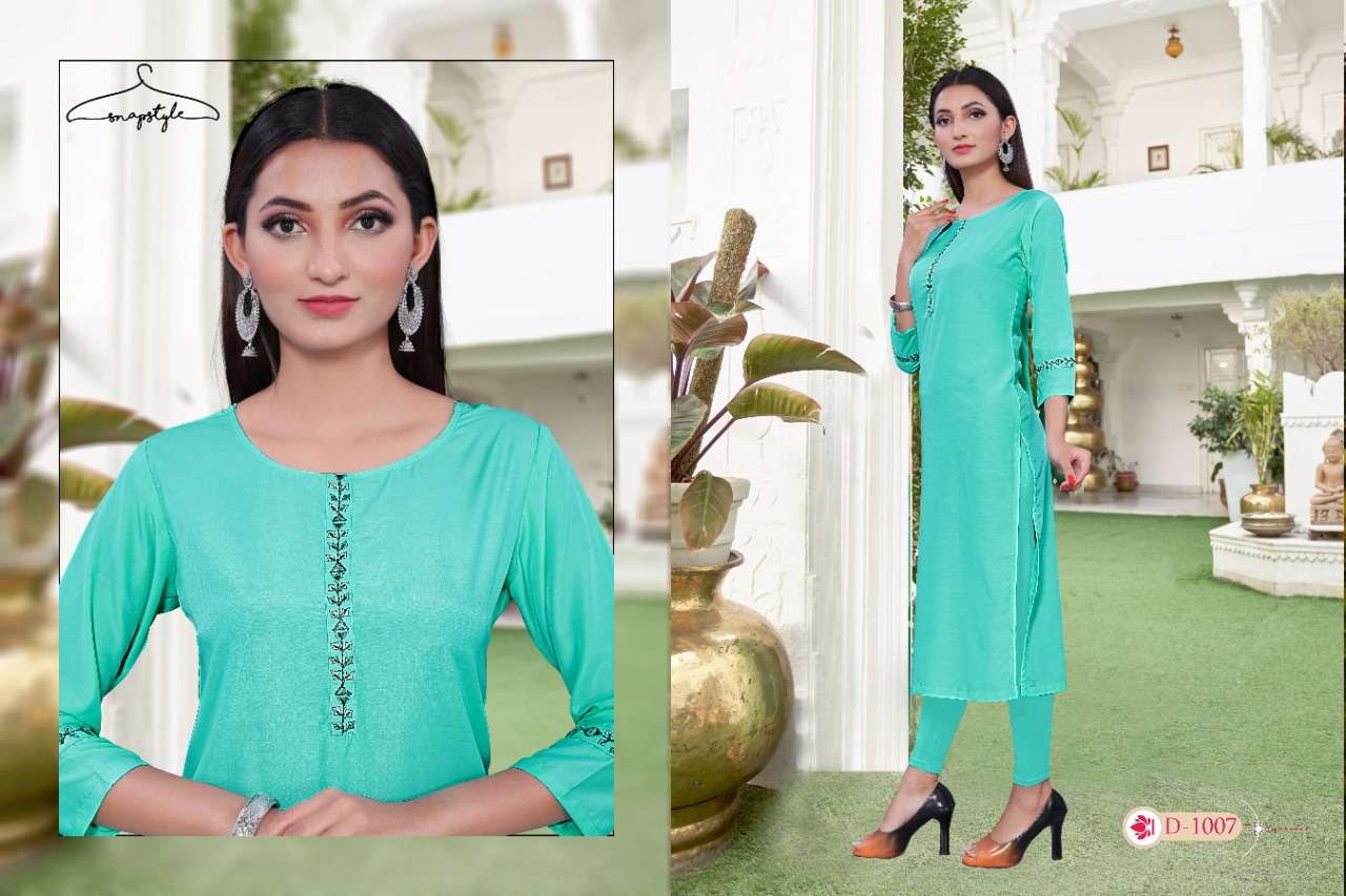MASKARI BY SNAPSTYLE 1001 TO 1007 SERIES DESIGNER STYLISH FANCY COLORFUL BEAUTIFUL PARTY WEAR & ETHNIC WEAR COLLECTION VISCOSE MUSLIN EMBROIDERY KURTIS AT WHOLESALE PRICE
