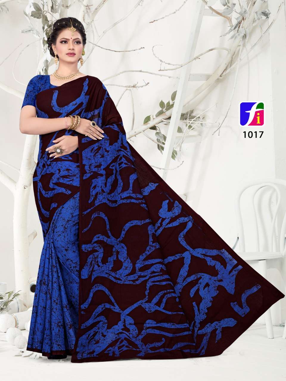 HEENA SAREES VOL-1 BY GANESHA 1018 TO 1027 SERIES INDIAN TRADITIONAL WEAR COLLECTION BEAUTIFUL STYLISH FANCY COLORFUL PARTY WEAR & OCCASIONAL WEAR COTTON PRINT SAREES AT WHOLESALE PRICE