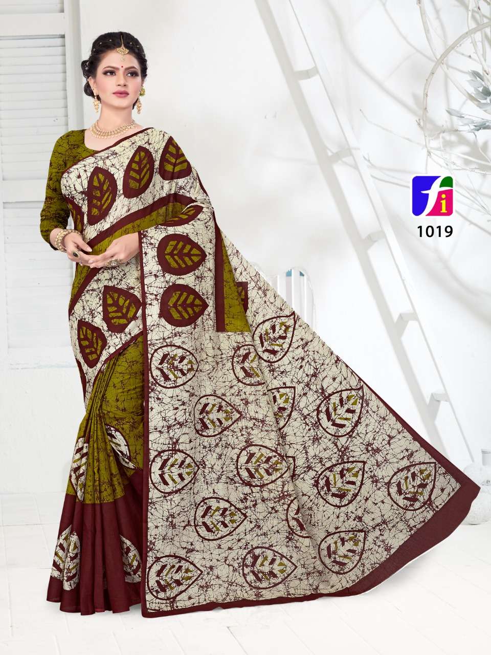 HEENA SAREES VOL-1 BY GANESHA 1018 TO 1027 SERIES INDIAN TRADITIONAL WEAR COLLECTION BEAUTIFUL STYLISH FANCY COLORFUL PARTY WEAR & OCCASIONAL WEAR COTTON PRINT SAREES AT WHOLESALE PRICE