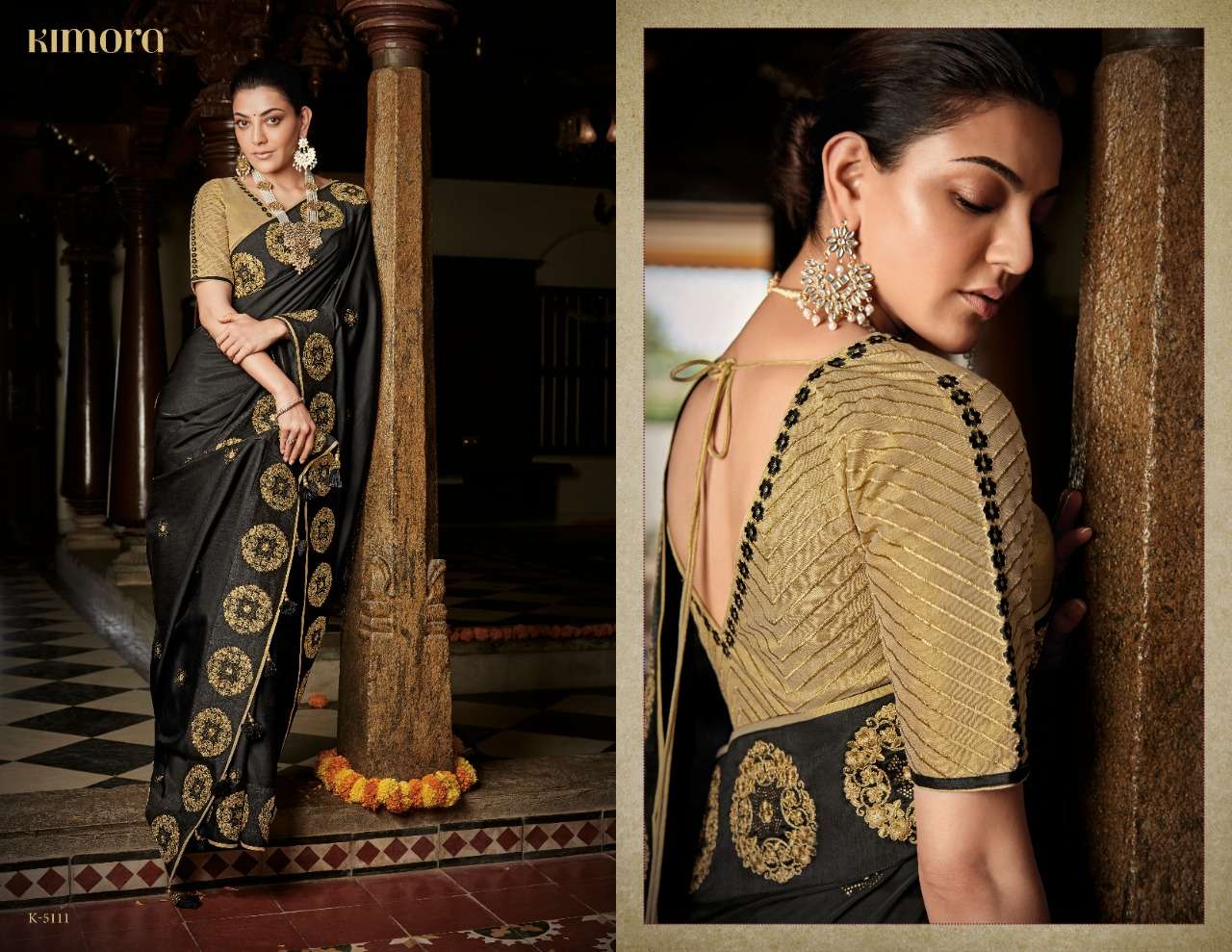 KAJAL VOL-7 BY KIMORA FASHION 5101 TO 5118 SERIES INDIAN TRADITIONAL WEAR COLLECTION BEAUTIFUL STYLISH FANCY COLORFUL PARTY WEAR & OCCASIONAL WEAR FANCY SAREES AT WHOLESALE PRICE