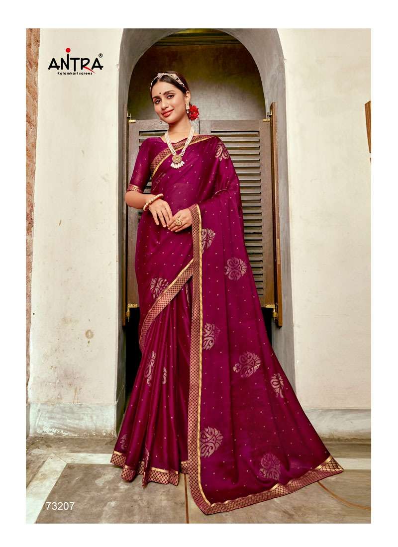 LAHAR BY ANTRA 73201 TO 73208 SERIES INDIAN TRADITIONAL WEAR COLLECTION BEAUTIFUL STYLISH FANCY COLORFUL PARTY WEAR & OCCASIONAL WEAR CHIFFON PRINT SAREES AT WHOLESALE PRICE