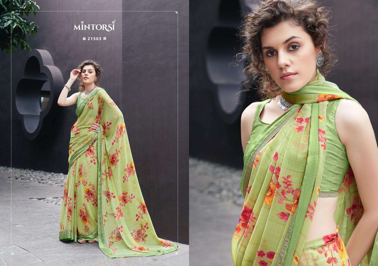 BHARATI BY MINTORSI 21501 TO 21510 SERIES INDIAN TRADITIONAL WEAR COLLECTION BEAUTIFUL STYLISH FANCY COLORFUL PARTY WEAR & OCCASIONAL WEAR WEIGHTLESS SATIN SAREES AT WHOLESALE PRICE