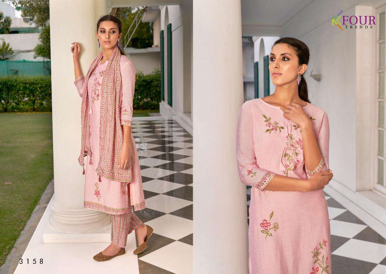 GULNAZ BY K FOUR TRENDS BEAUTIFUL SUITS COLORFUL STYLISH FANCY CASUAL WEAR & ETHNIC WEAR MODAL PRINT DRESSES AT WHOLESALE PRICE