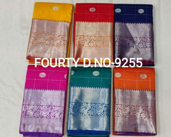FOURTY-9255 BY SITKA 9255-A TO 9255-F SERIES INDIAN TRADITIONAL WEAR COLLECTION BEAUTIFUL STYLISH FANCY COLORFUL PARTY WEAR & OCCASIONAL WEAR SILK SAREES AT WHOLESALE PRICE